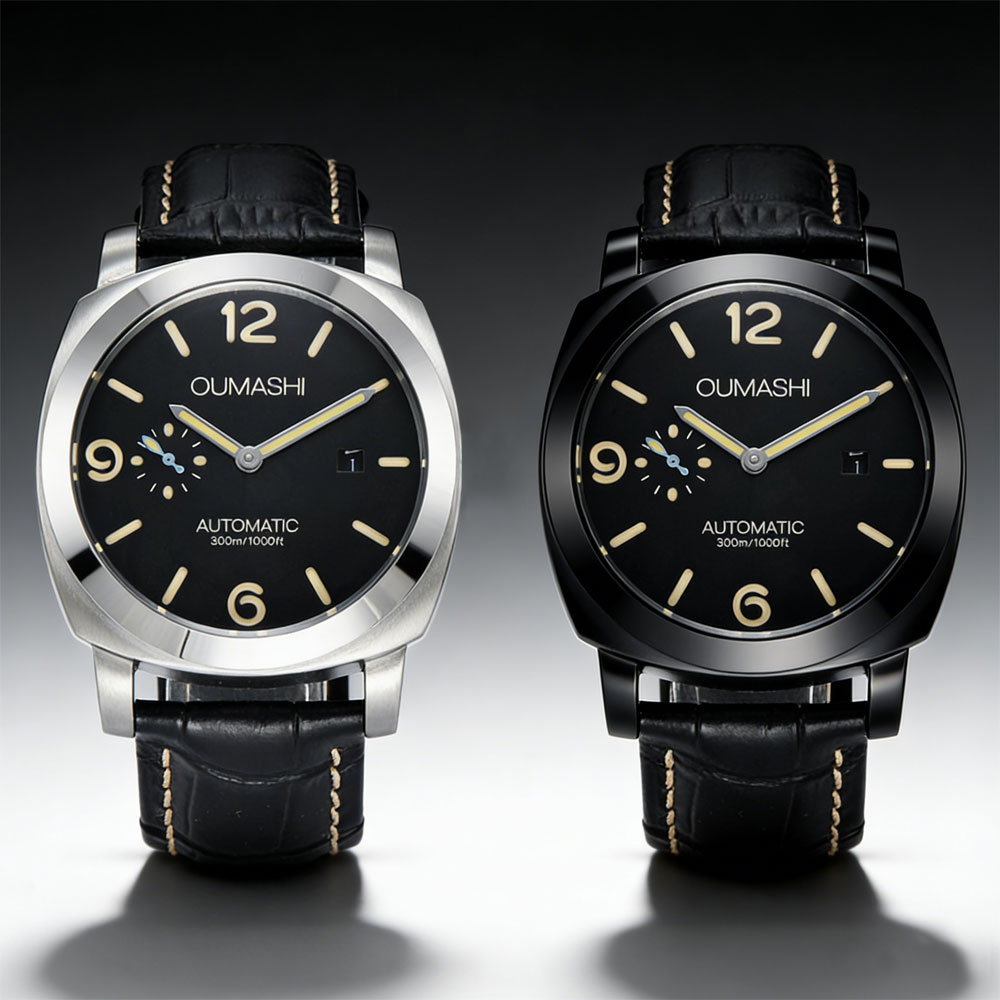 Jewelry For Watches - 44mm メンズ腕時計 シーガル ST2555 ムーブメント ステンレススチールケース