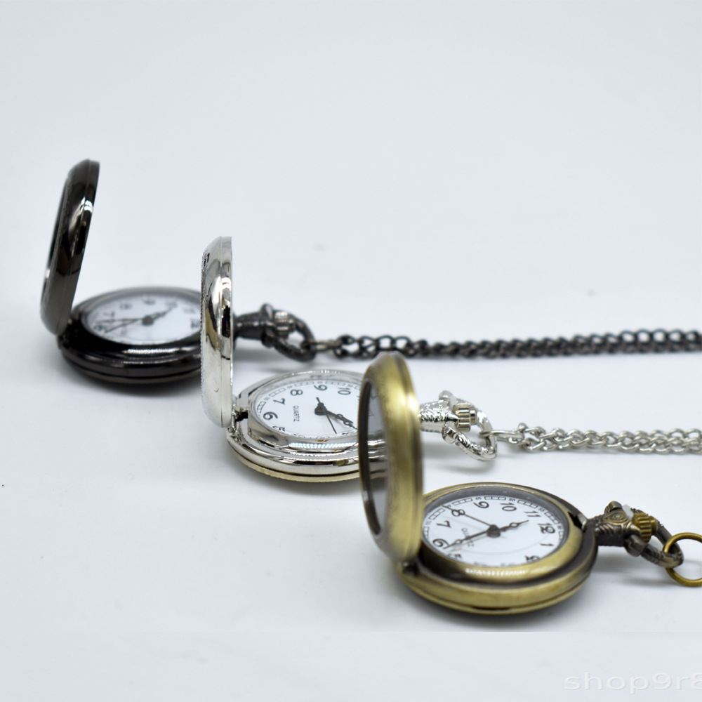 カスタムヴィンテージメタル懐中時計ペンダントネックレス クラ - Jewelry For Watches のレビューと価格