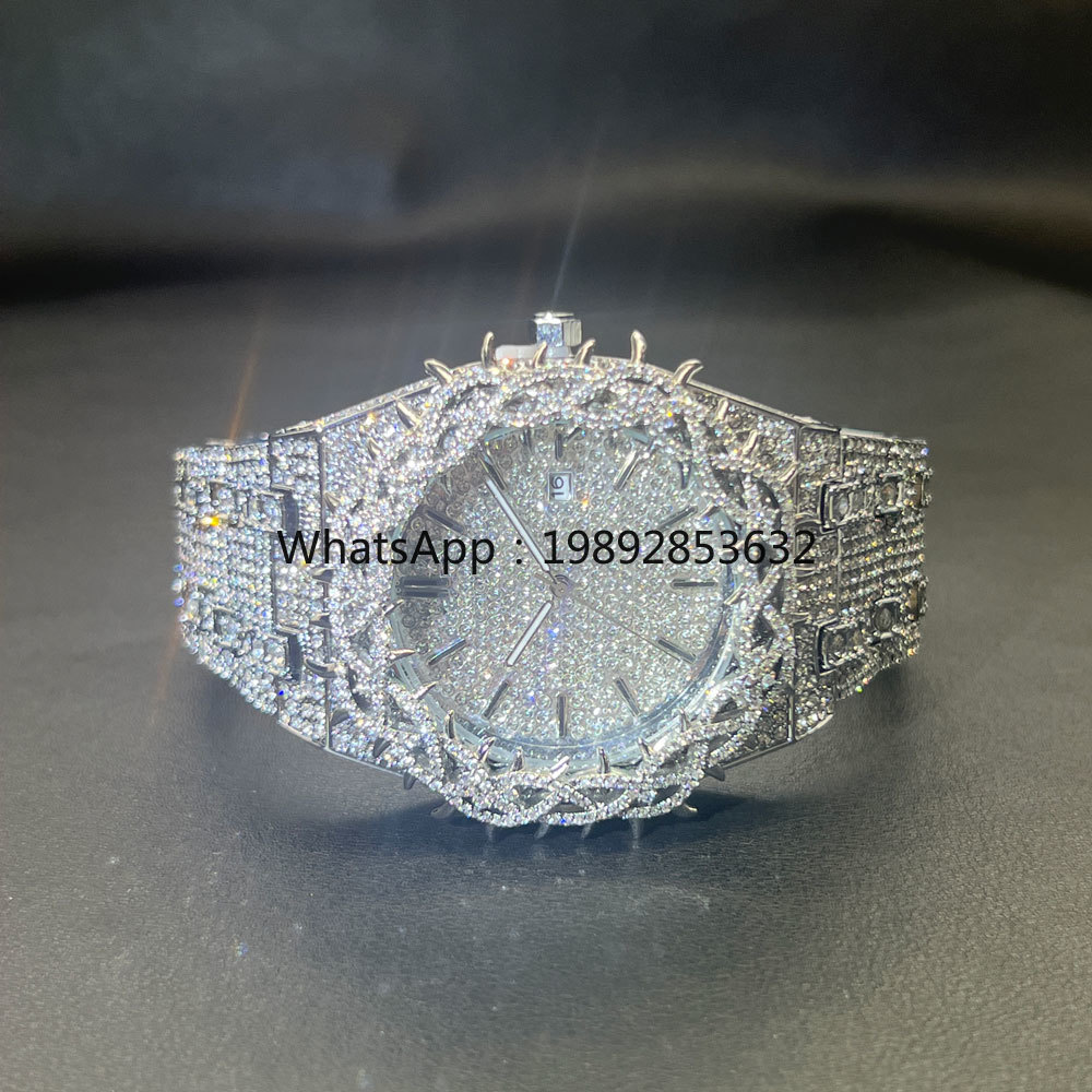 MISSFOX ホットファッション フルダイヤモンド腕時計  - Jewelry Watches For Men のレビューと価格