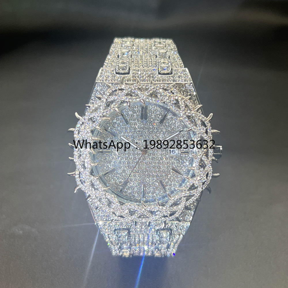 MISSFOX ホットファッション フルダイヤモンド腕時計  - Jewelry Watches For Men のレビューと価格