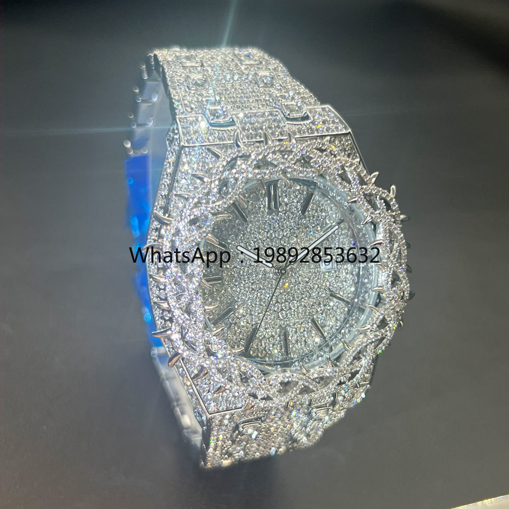MISSFOX ホットファッション フルダイヤモンド腕時計  - Jewelry Watches For Men のレビューと価格