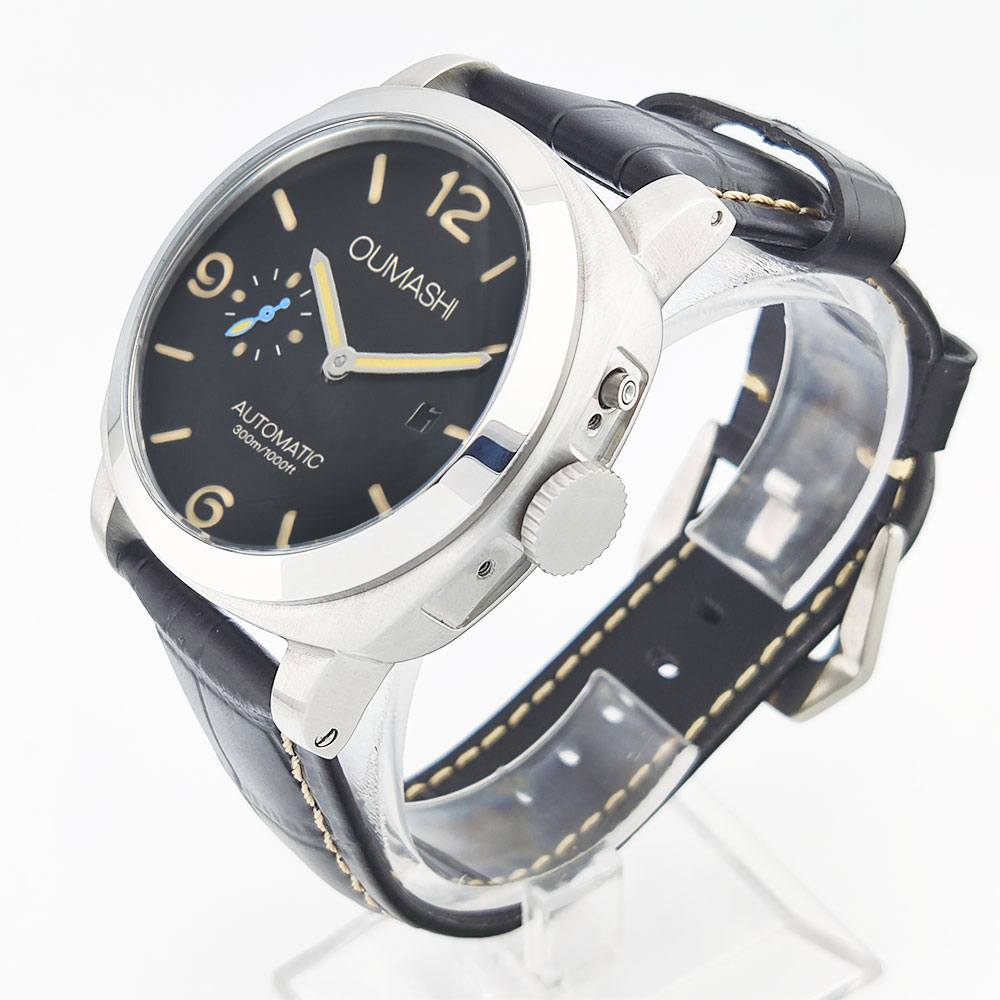 44mm メンズ腕時計 シーガル ST2555 ムーブメント - Jewelry For Watches のレビューと価格