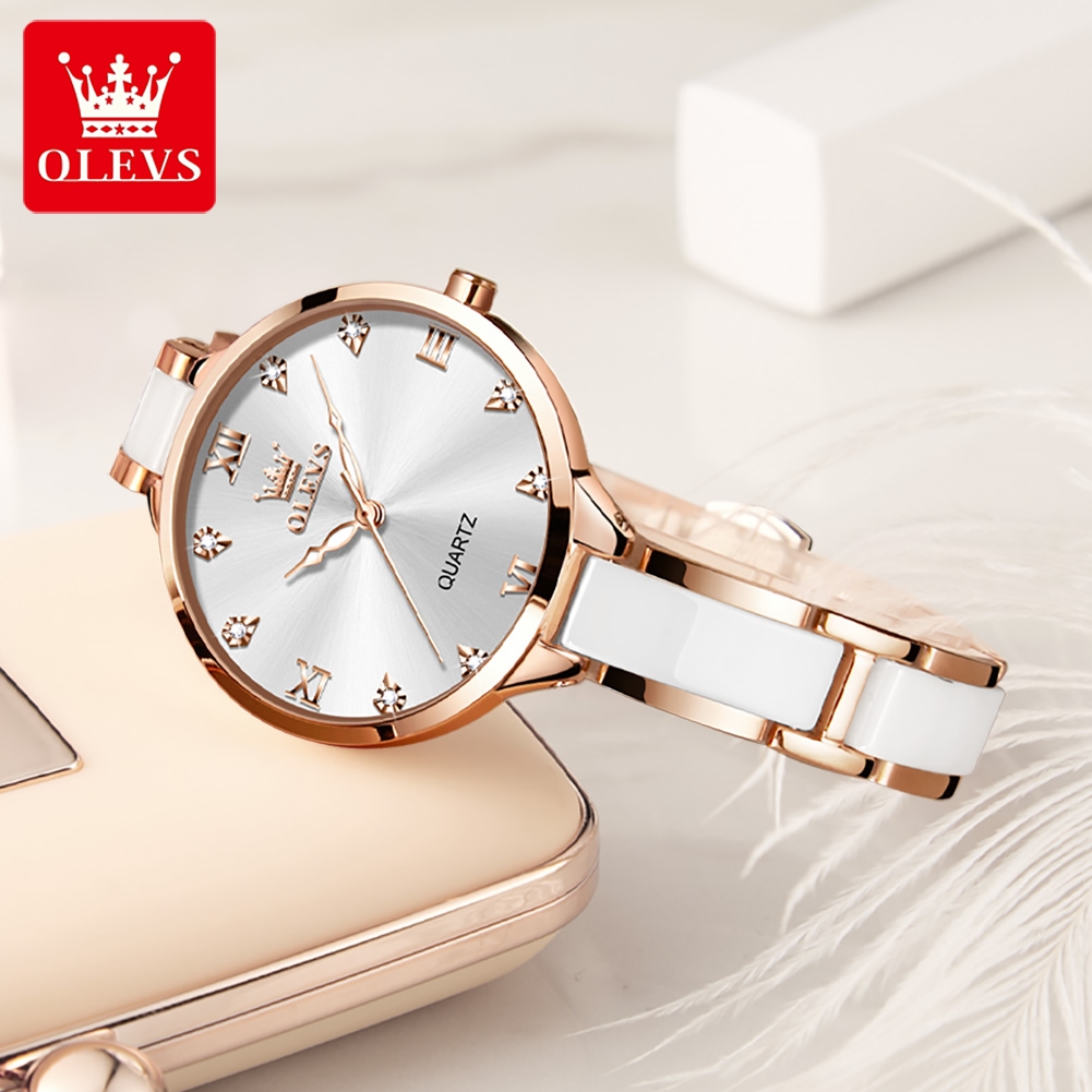 OLEVS 5872 レディース腕時計 クォーツ 防水腕時計 - Jewelry For Watches のレビューと価格