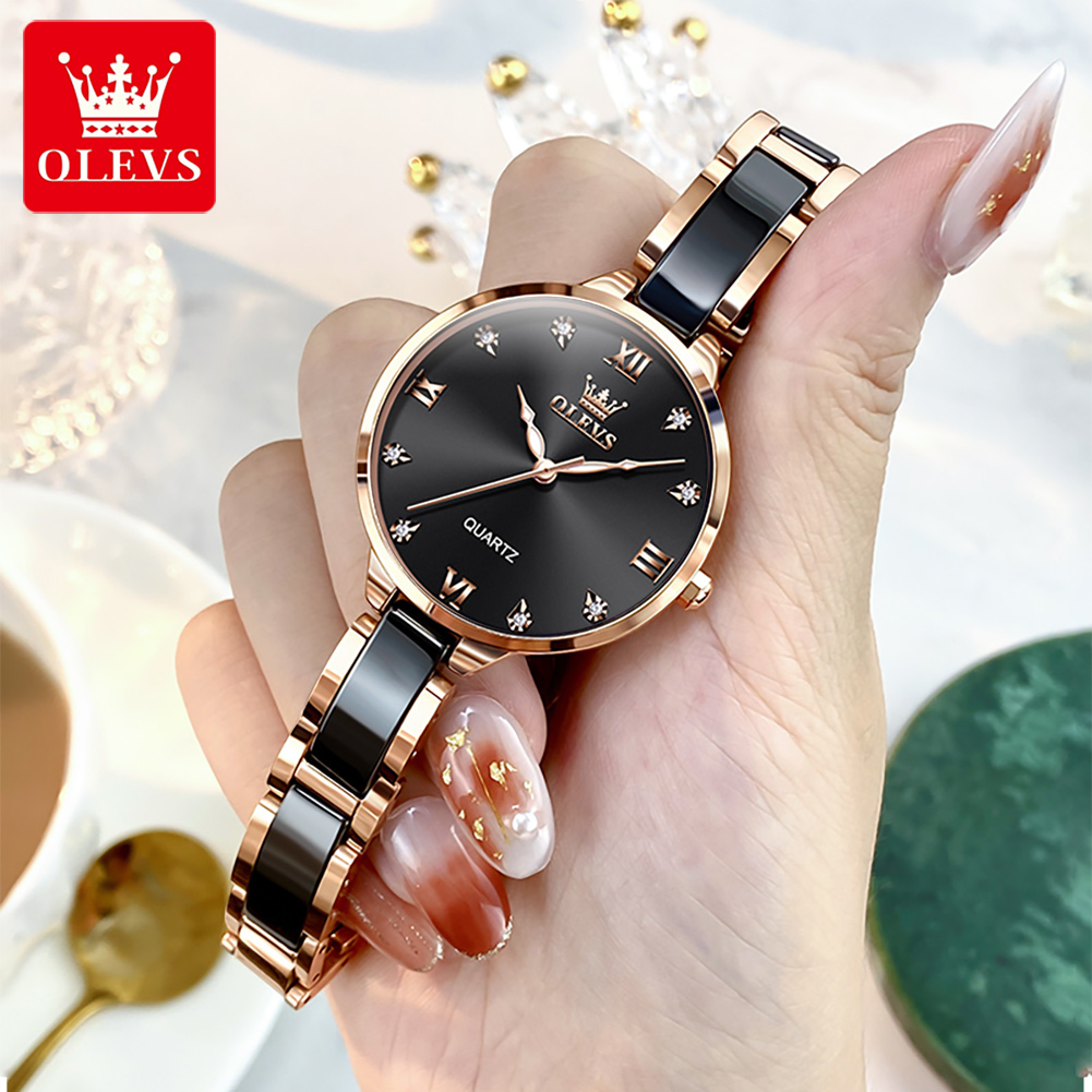 OLEVS 5872 レディース腕時計 クォーツ 防水腕時計 - Jewelry For Watches のレビューと価格