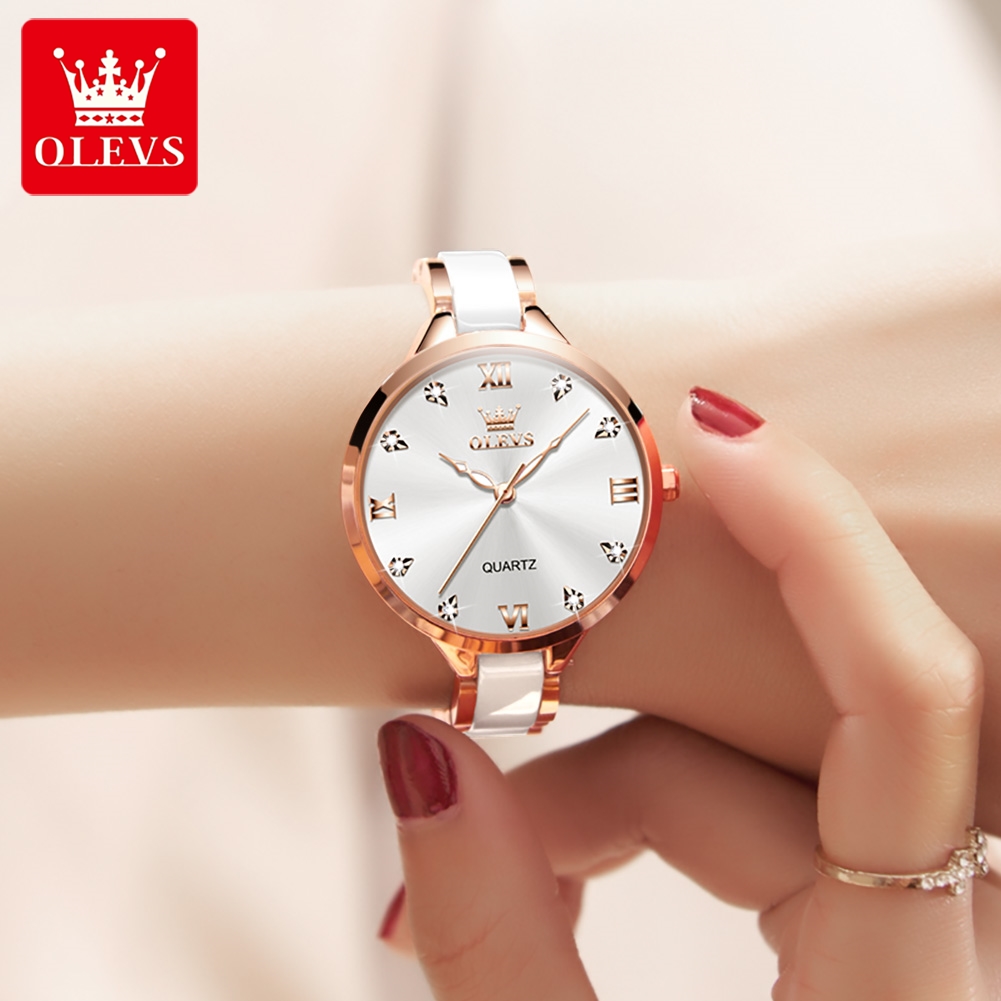 OLEVS 5872 レディース腕時計 クォーツ 防水腕時計 - Jewelry For Watches のレビューと価格