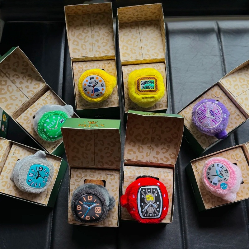 在庫ポップ日曜日ぬいぐるみリラックスウォッチシリーズブライン - Jewelry For Watches のレビューと価格