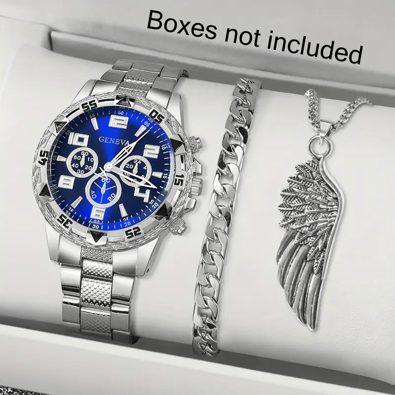 クラシックなミニマリストメンズウォッチデコレーションセット、 - Moments Watches & Jewelry Burlington のレビューと価格