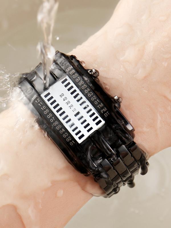 モーメントビューティーウォッチメンズ高校生トレンドLEDクリ - Moments Watches & Jewelry Burlington のレビューと価格
