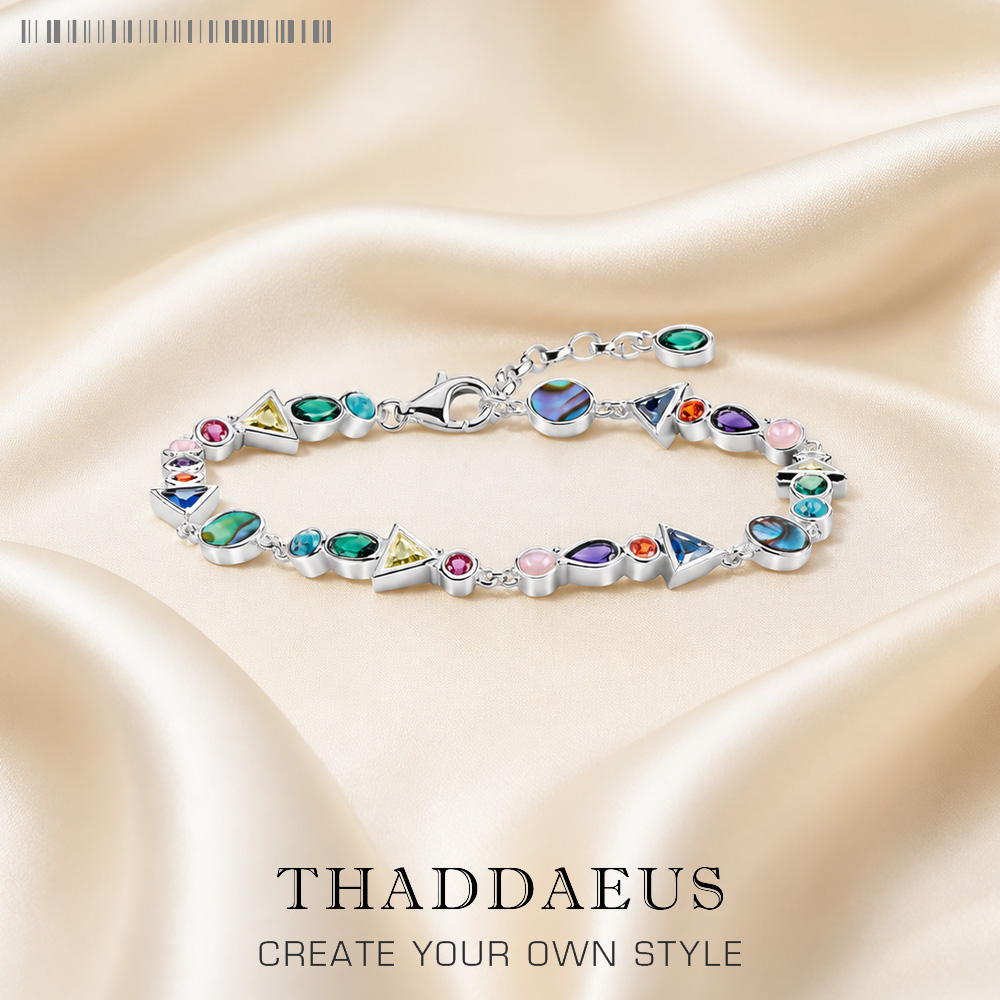 パラダイスジャーニーブレスレット新カラフルなリンクチェーン  - Paradise Jewelry & Watches Llc Miami のレビューと価格