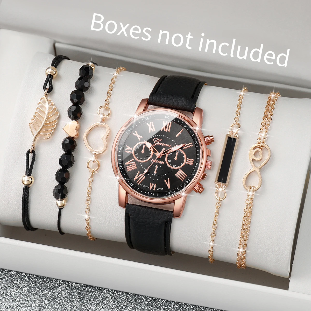 サプライズ・ブラインドボックス：レディース腕時計セット。ラン - Jewelry For Watches のレビューと価格