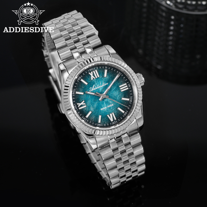 ADDIESDIVE エレガントな女性用腕時計高級サファイア - Jewelry For Watches のレビューと価格