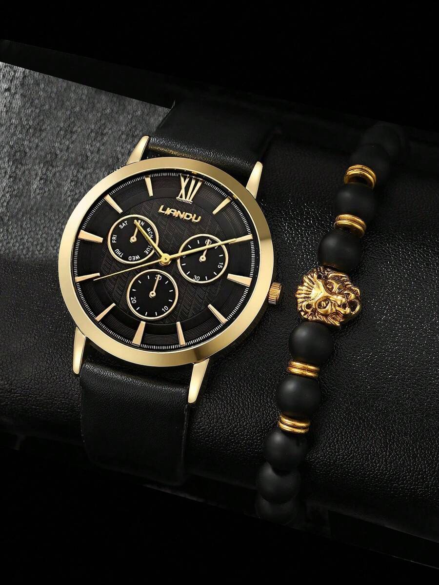 LIANDU LIANDU 1セット メンズファッションカジ - Jewelry For Watches のレビューと価格
