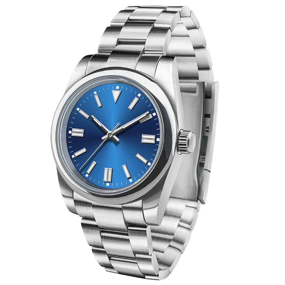 カスタムロゴメンズ腕時計サファイア高級NH35/ミヨタ自動機 - Jewelry For Watches のレビューと価格
