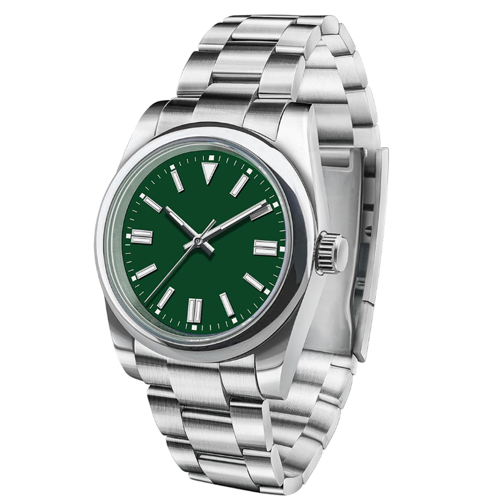 カスタムロゴメンズ腕時計サファイア高級NH35/ミヨタ自動機 - Jewelry For Watches のレビューと価格