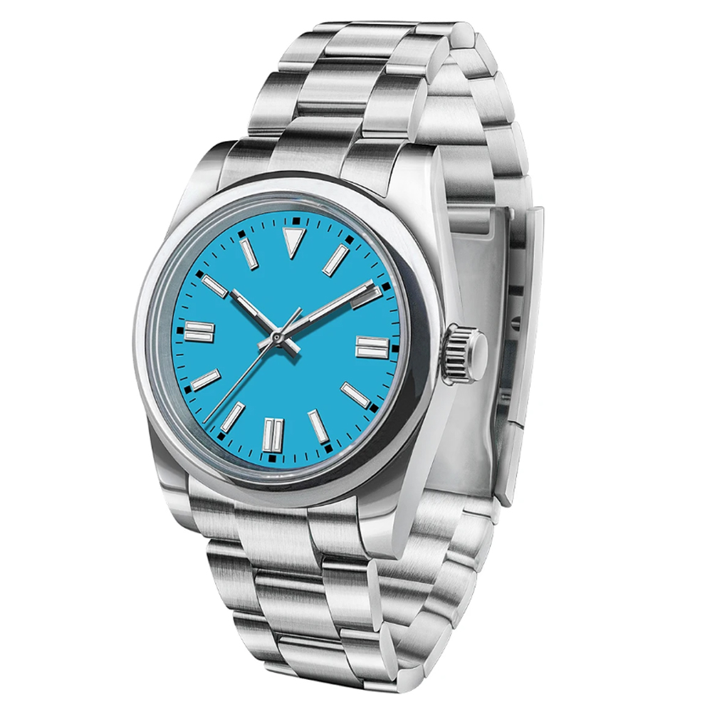 カスタムロゴメンズ腕時計サファイア高級NH35/ミヨタ自動機 - Jewelry For Watches のレビューと価格