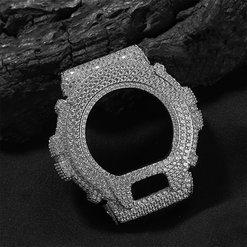 ヒップホップ 5A+ CZストーン装飾 ブリンブリン アイス - Jewelry Watches For Men のレビューと価格