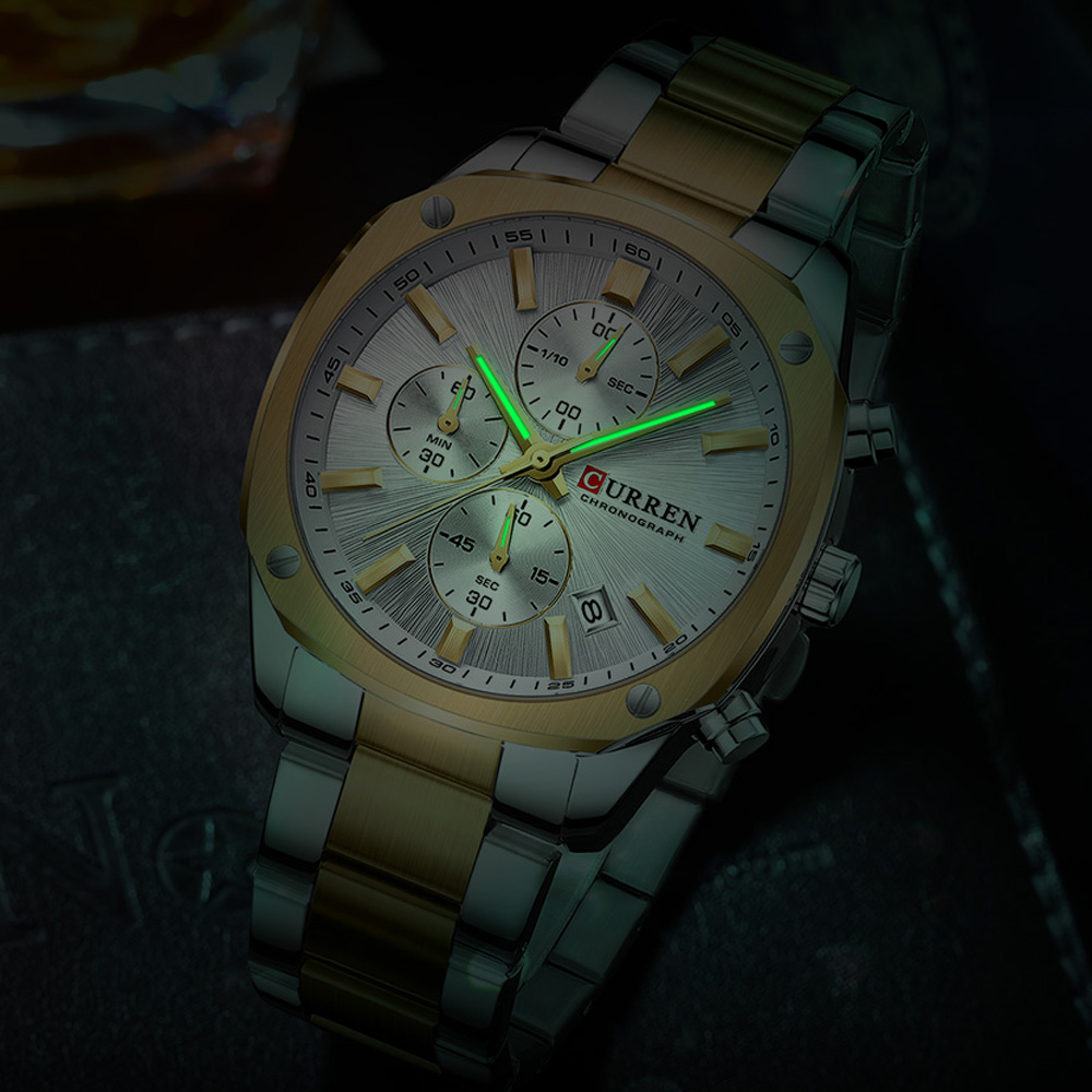 CURREN モダンメンズ 42mm スポーツウォッチ -  - Jewelry For Watches のレビューと価格